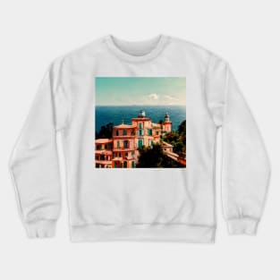 Amalfi Coast en rose Crewneck Sweatshirt